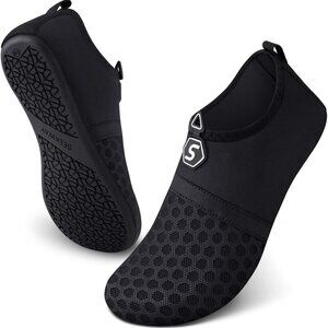 Water Shoes Quick-Dry Aqua Socks Barefoot Slip-on for Beach Pool Swim River Yoga